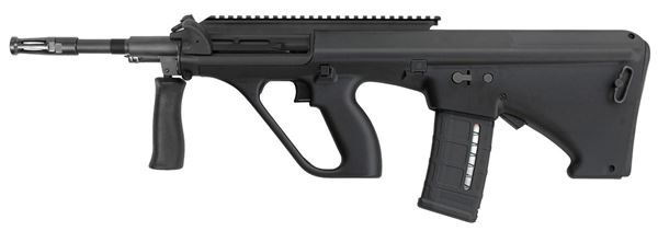 Picture of Steyr Arms AUG A3 M1 NATO 5.56x45mm / 223 Rem Black Semi-Automatic Rifle with Extended Rail