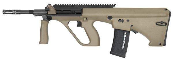 Picture of Steyr Arms AUG A3 M1 NATO 5.56x45mm / 223 Rem Mud Semi-Automatic Rifle with Extended Rail