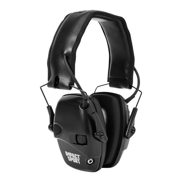 Picture of Howard Leight Impact Sport Black Electronic Earmuff