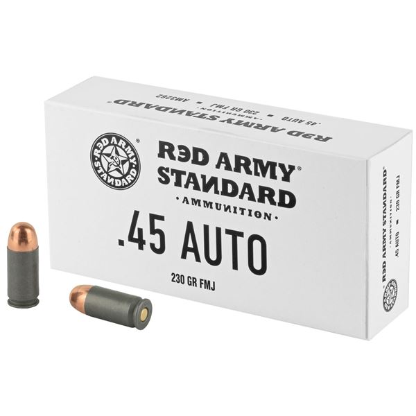 Picture of Red Army Standard 45 ACP 230 Grain FMJ Ammunition 500 Rounds