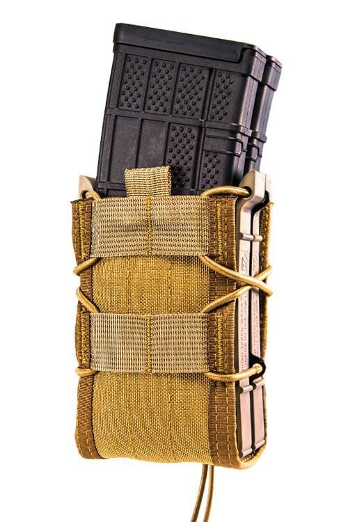High Speed Gear 112R00CB TACO X2R Mag Pouch Double Coyote Brown Nylon...