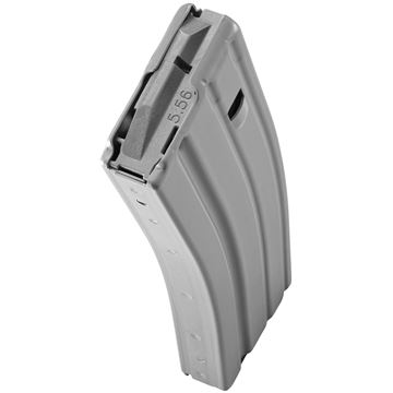 Picture of DURAMAG Speed™ 223 Rem 300 Blk 30 Round AR-15 Style Gray Aluminum Magazine Gray AGF