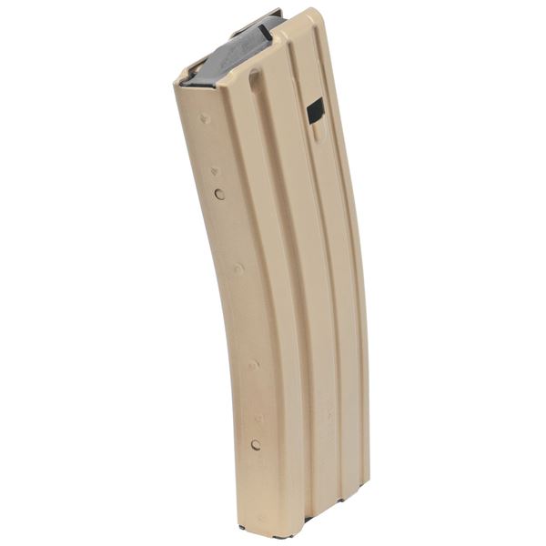 Picture of DURAMAG SS™ 223 Rem 300 Blk 30 Round AR-15 Style FDE Steel Magazine Black AGF