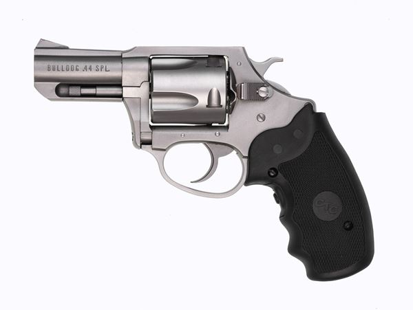 Picture of Charter Arms Bulldog .44 Special 2.5" Barrel 5rd Stainless Steel Revolver Crimson Trace Grips