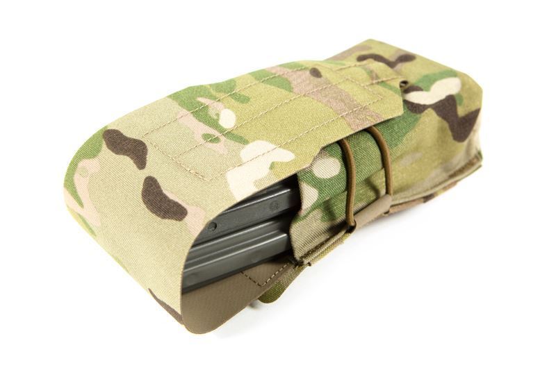 Blue Force Gear-Double M4 Mag Pouch - Classic style with flap - MultiCam