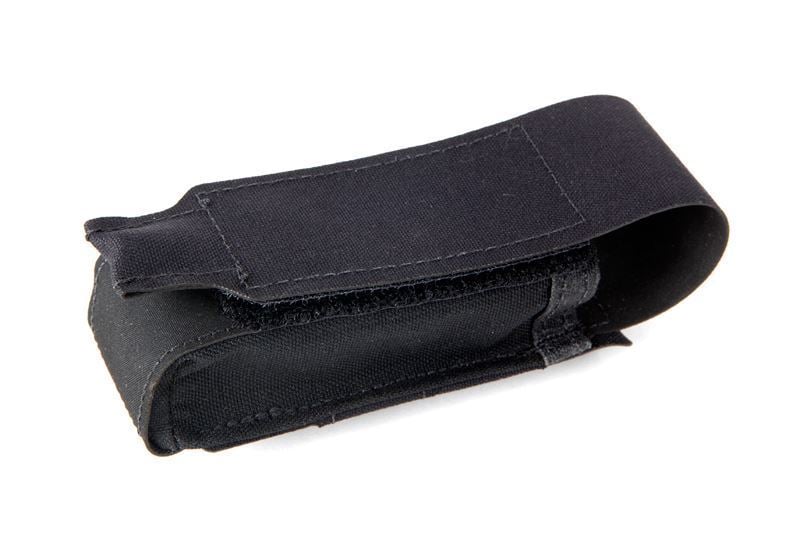 Blue Force Gear-Single Pistol mag Pouch - Classic style with flap (fits lights multitools) - Black