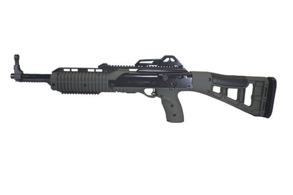 Picture of Hi-Point Firearms Model 995 9mm Olive Drab CA Compliant w/ Paddle Grip 10 Round Carbine