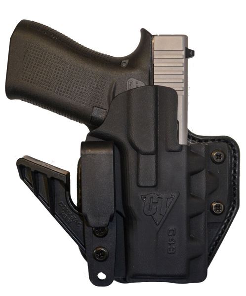 Picture of CompTac eV2 Max Hybrid Appendix IWB Holster - Glock - 43 - RIGHT - Black