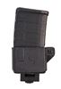 Picture of CompTac AR 308 Mag Pouch with Push Button Lock Mount -Black - LSC (Right Hand Shooter)