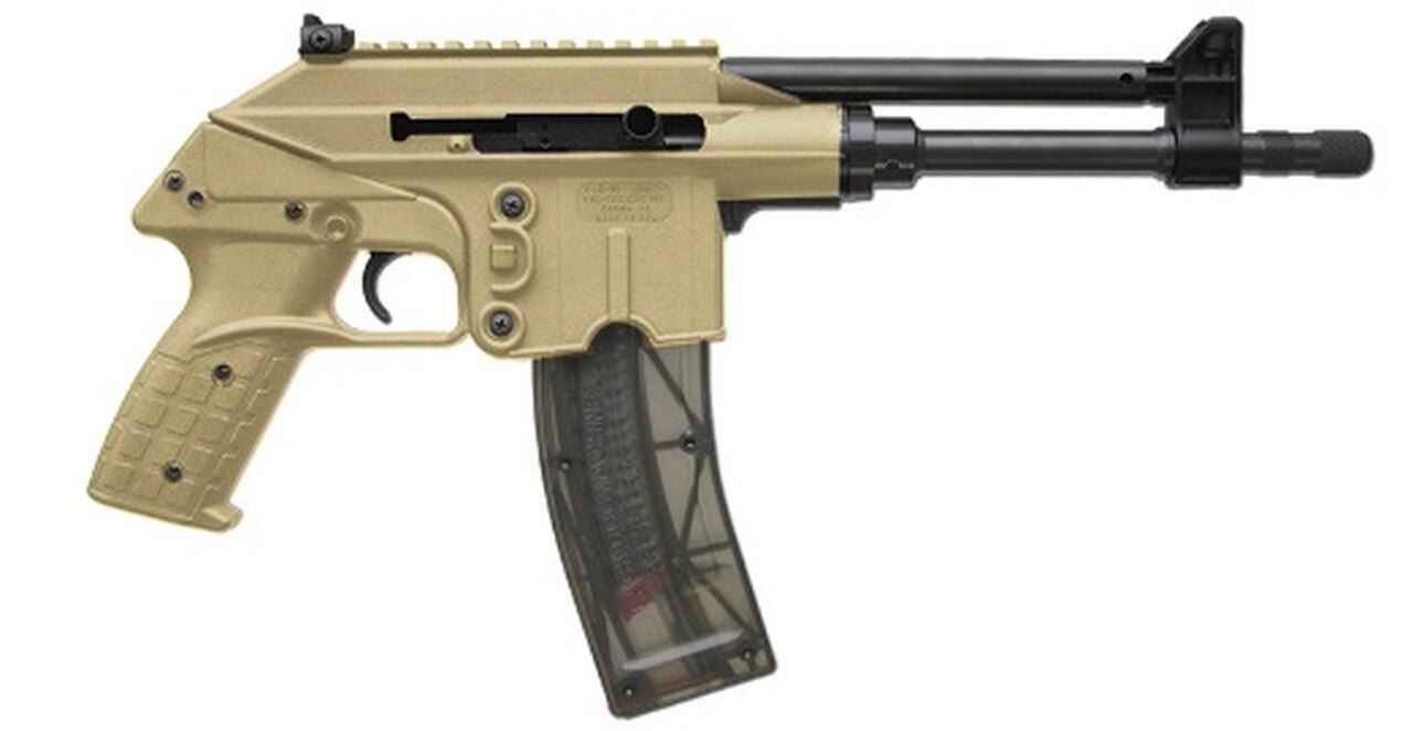 Kel-Tec PLR22TAN PLR-22 22LR 10.1" Blue/Tan Semi-Auto Pistol - Kel-Tec - 22 LR