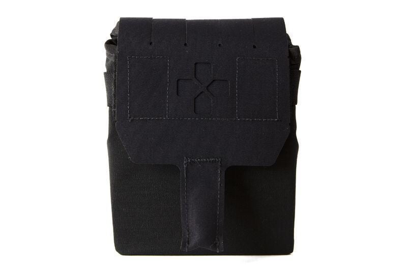 Blue Force Gear HW-TKN-MED-EMPTY-BK Trauma Kit NOW! Medium Black Pouch - Blue Force Gear