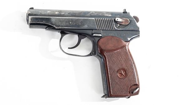 Picture of Arsenal EM23287 9x18mm Makarov 8 Round Bulgarian Pistol 1983