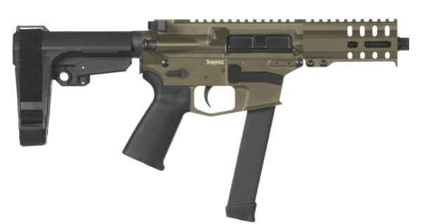 Picture of CMMG Banshee 300 MkGs 9mm OD Green Semi-Automatic 30 Round Pistol
