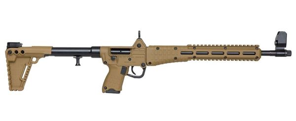 Picture of Kel-Tec SUB2000 Blued Tan for Glock 23 40Cal 16" Barrel 13 Round Semi-Automatic Rifle