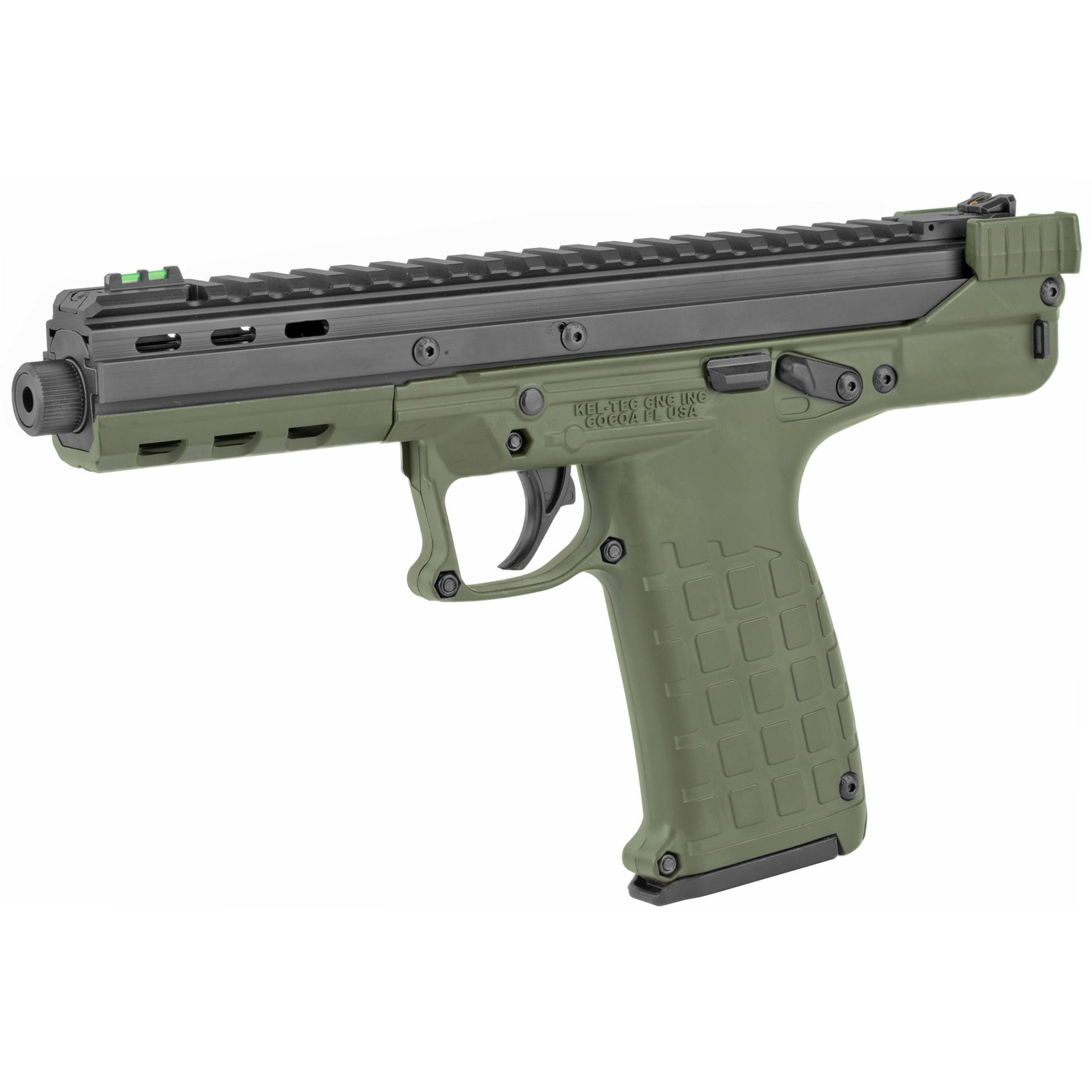 MSR Distribution| KelTec CP33 Pistol 22LR 33 RD Threaded Barrel Green ...