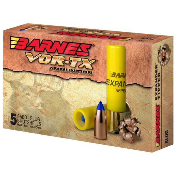 Picture of Barnes Vor-TX 20 gauge 3 shell length Expander Tipped 100rd case (20 boxes)