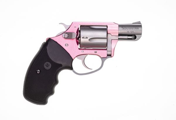 Picture of Charter  Arms - SOUTHPAW, .38 Special, 2", 5rd, Full Grip, Pink/Stainless Steel, for MA