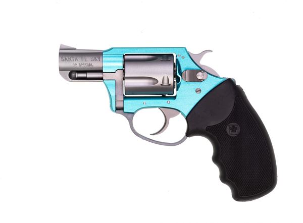 Picture of Charter Arms - Santa Fe Sky .38 Special, 2", 5rd, Rubber Grip, Blue and Silver