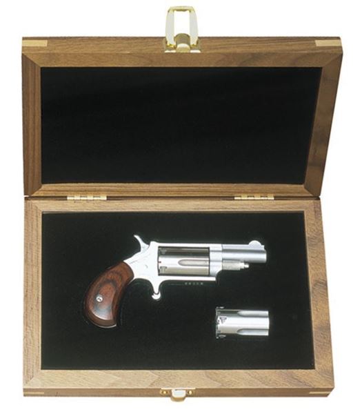 Picture of NAA-Collector Sets, 22 LR/M Mini-Revolver, Walnut Display Case, 1 5/8" Barrel, 5rd