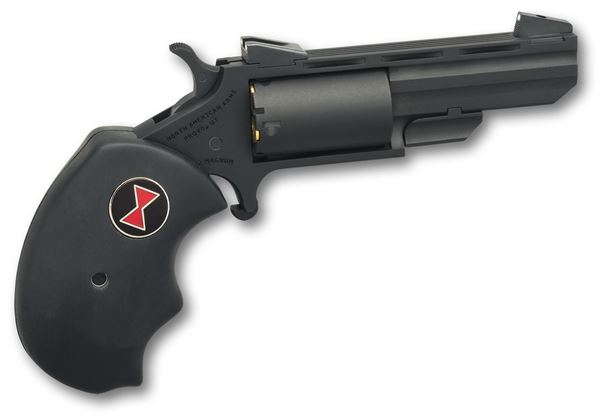 Picture of NAA- Black Widow, 22 Magnum w/PVD Coating, 2" Barrel, Fixed Sight, 5rd