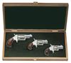 Picture of North American Arms 3-Gun Standard Collector’s Set Walnut Display Case