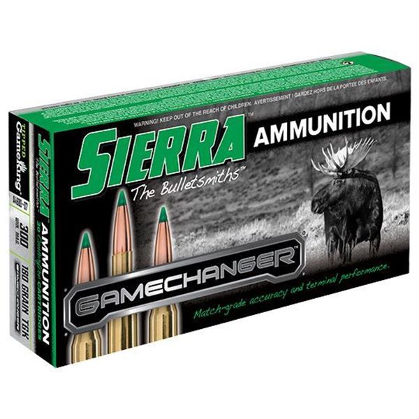 Picture of Sierra Bullets  Game Changer, 300 Winchester Mag, 180 GR TGK, 20rd pack