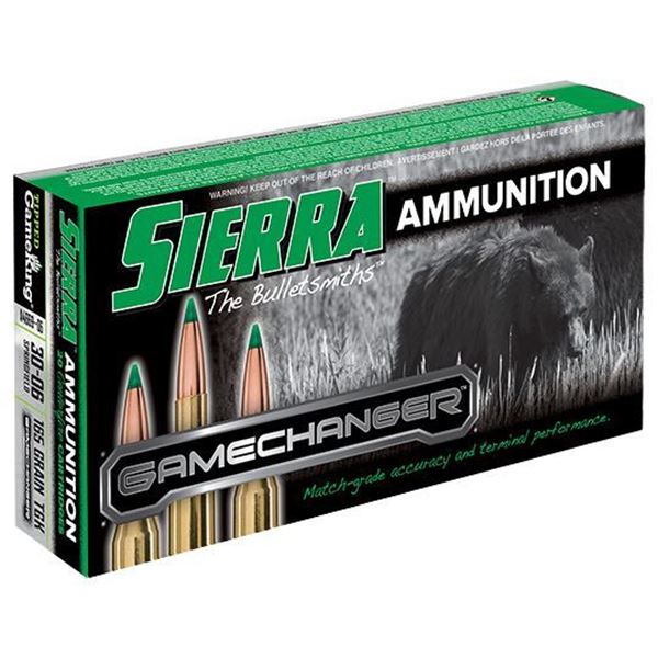 Picture of Sierra Bullets  Game Changer, 30-06 Springfield, 165 GR TGK, 20rd pack