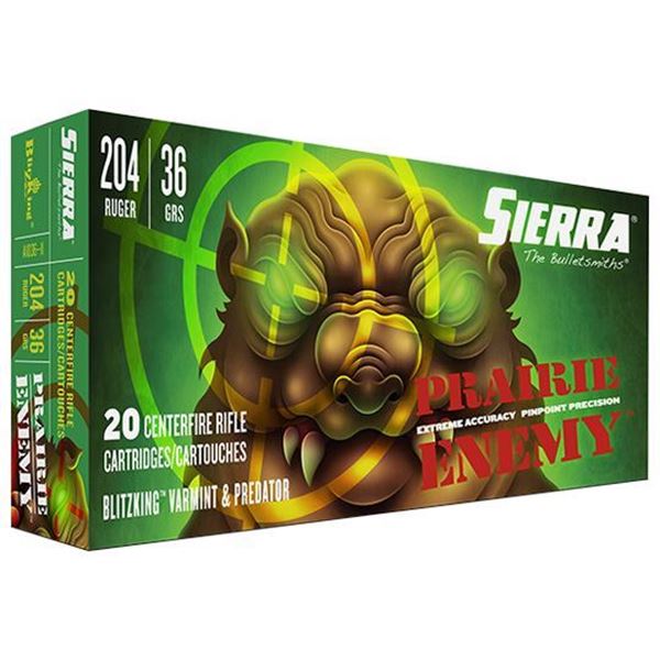 Picture of Sierra Bullets 204 Ruger 36 Gr BlitzKing 20rd pack