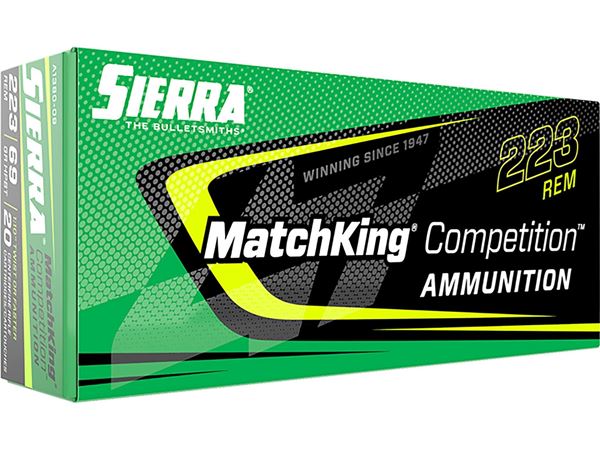Picture of Sierra Bullets MatchKing, 223 Remington 69 GR HPBT, 200rd, case, (pack 10)