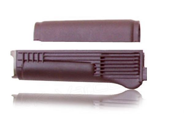Picture of Arsenal Plum Polymer Handguard Set with Stainless Steel Heat Shield for Stamped Receivers