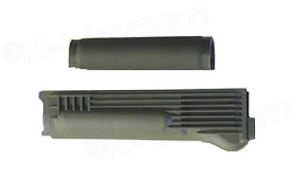 Picture of Arsenal OD Green Polymer Handguard Set with Stainless Steel Heat Shield for Stamped Receivers