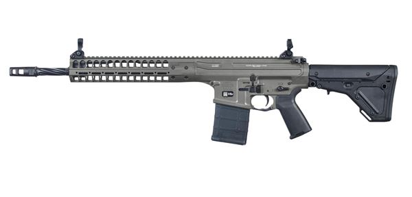 Picture of LWRC International REPR MKII 7.62 NATO 16.1" Barrel Semi-Auto Rifle Tungsten Grey