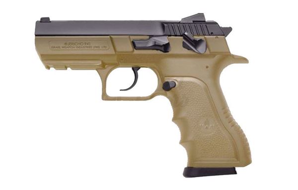 Picture of IWI JERICHO 941 ENHANCED Mid-Size Polymer Frame Pistol 9mm Luger 3.8" Barrel (2x)16RD Mag Flat Dark Earth