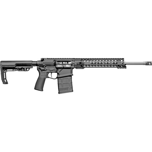 Picture of POF  Rogue .308 Rifle, 16.5" Stainless Barrel, 11" Rail, Mid-Length DI Lo Pro Gas Block, Black