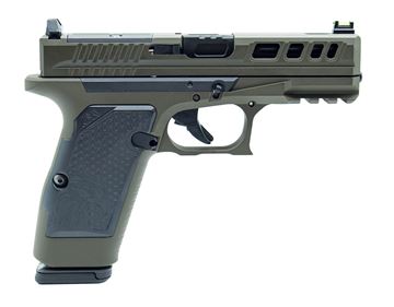 Picture of LFA LF AMPX Pistol G19X Frame 9mm 3.9 in. Barrel 17Rd OD green