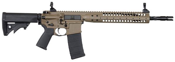 Picture of LWRC ICSPR 223 Rem Semi-Auto Rifle CA Compliant FDE 10rd