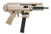 Picture of B&T APC9 PRO Semi-Auto 9mm Pistol 7" Barrel 33rd Glock Mag Coyote Tan