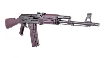 Picture of Arsenal SAM5 5.56x45mm Semi-Auto Milled Receiver AK47 Rifle Plum Furniture 30rd Plum Magazine