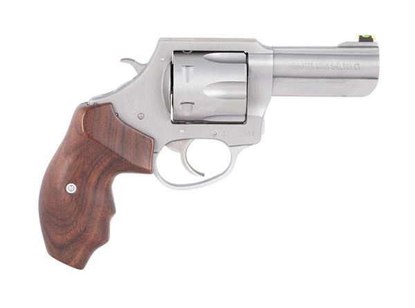 Picture of Charter Arms The PROFESSIONAL V 357 Mag 6rd Stainless Steel Wooden Grip