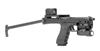 Picture of B&T USW Glock Chassis, black, QD Folding Stock