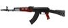 Picture of Kalashnikov USA KR-103SFSRW 7.62x39mm Rifle Side Folding Stock Red Wood 30rd