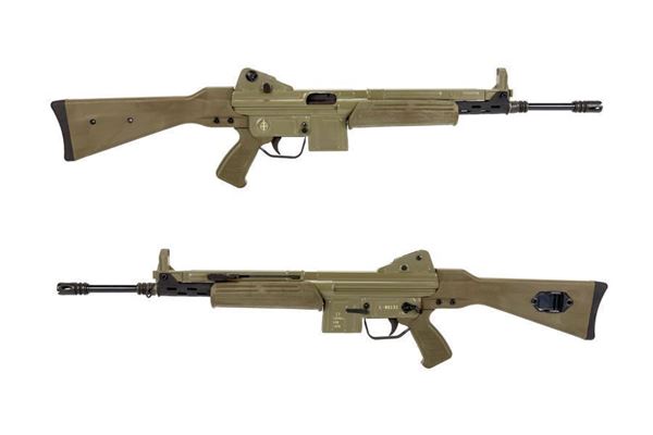Picture of MarColMar Firearms CETME L Gen 2 223 Rem / 5.56x45mm Spanish Green Semi-Automatic Rifle without Rail