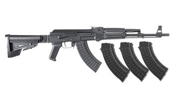Picture of Arsenal SAM7R 7.62x39mm Semi-Auto Rifle Bulgarian AR-M5 Telescopic Buttstock with 4 30rd Mags