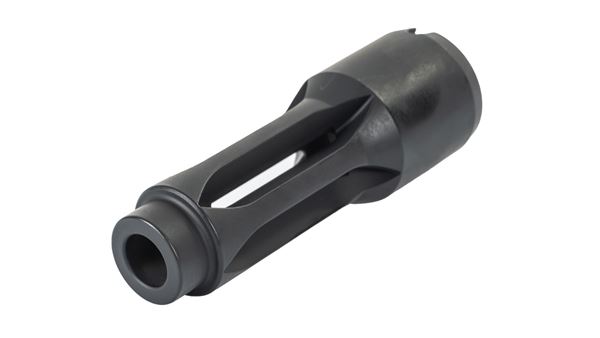 Picture of Arsenal  AR-M1 4-port Flash Hider 7.62x39mm 24x1.5mm RH Threads Stainless Steel Cerakote US Made