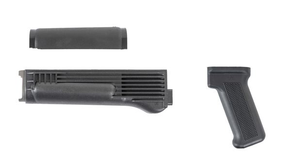 Picture of Arsenal Black Polymer Handguard and Pistol Grip Set for Stamped Receiver