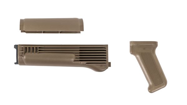 Picture of Arsenal FDE Polymer Handguard and Pistol Grip Set for Milled Receiver