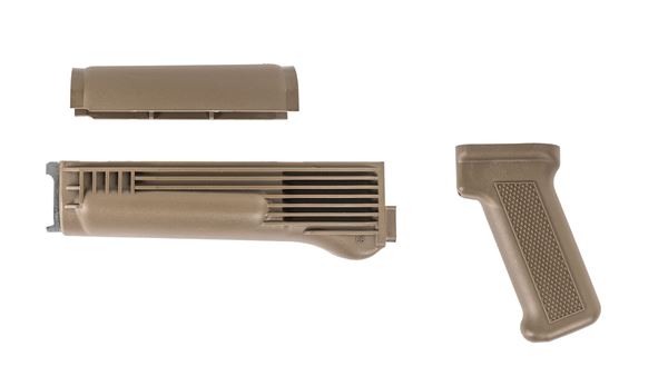 Picture of Arsenal FDE Polymer Handguard and Pistol Grip Set for Stamped Receiver