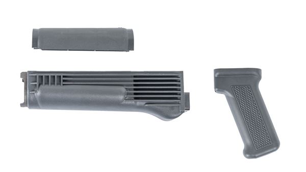 Picture of Arsenal Gray Polymer Handguard and Pistol Grip Set for Stamped Receiver