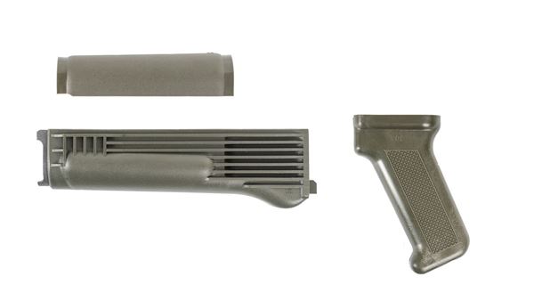 Picture of OD Green Polymer Handguard and Pistol Grip Set for Milled Receiver