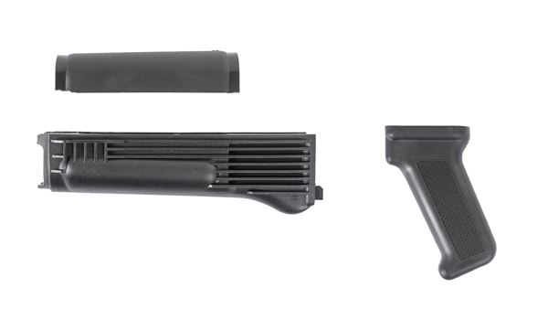 Picture of Arsenal Black Polymer Handguard and Pistol Grip Set for Milled Receiver